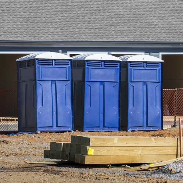 what is the maximum capacity for a single portable toilet in Taiban NM